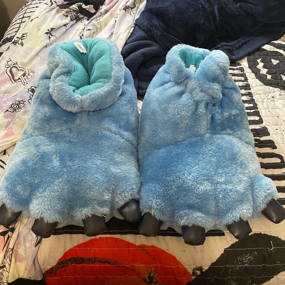 Disney Stitch Monster Feet Slippers
